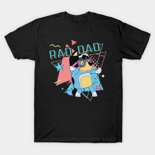 Rad Dad Bluey Fathers Day T-Shirt